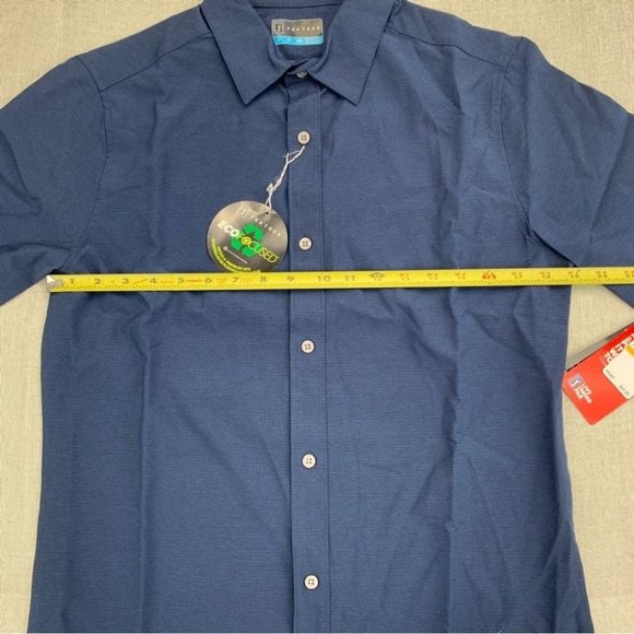 Pga Tour Mens Woven Dobby Shirt Size S - Picture 5 of 12